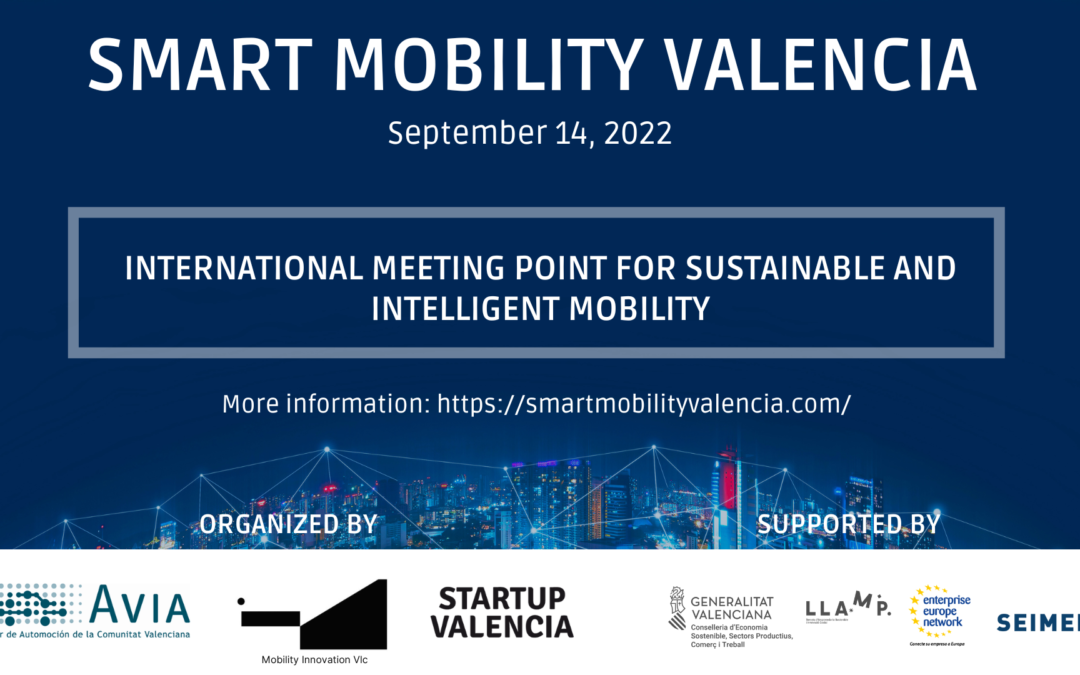 Cinco razones para participar en la segunda edición del Smart Mobility Valencia